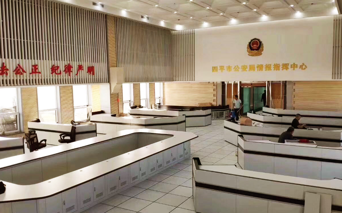 监控室效果图