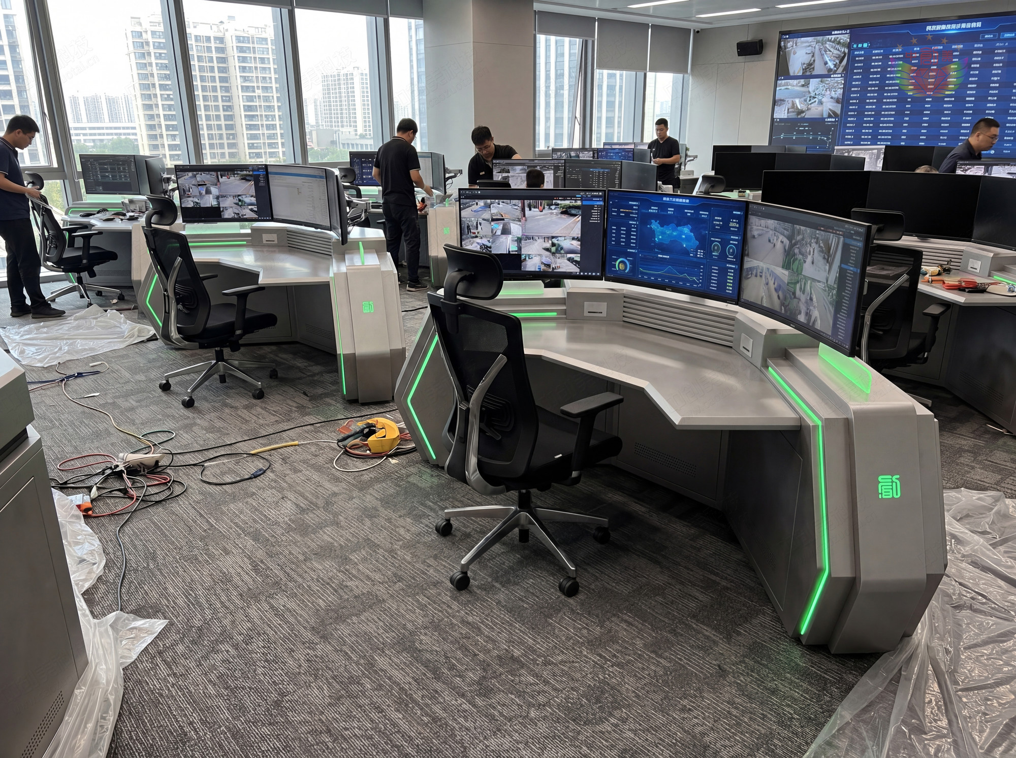 多维曲面操作台样式图