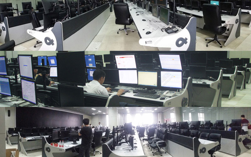 中国联通河南省公司通信指挥中心调度台案例图片